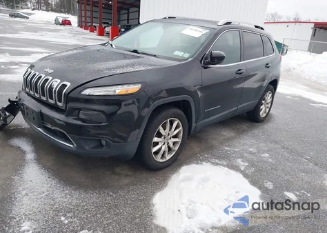 2017 Jeep Cherokee Limited 4X4 z USA, uszkodzony, nr VIN 1C4PJMDS8HW569489